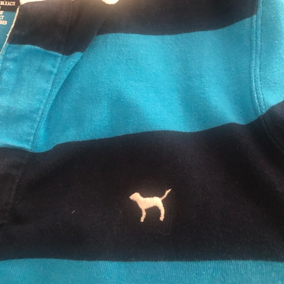 “PINK” VICTORIA SECRET rugby/polo shirt - Picture 3 of 11